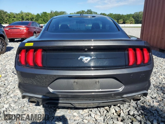 2019 Ford Mustang EcoBoost с VIN 1FA6P8TH5K5163468, выставлен на аукционе Copart как лот 56547035 с пробегом 56 977 миль миль и Списание • Salvage title. История ставок и продаж доступна на DreamBid. Изображение 6.