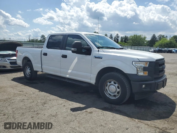 2017 Ford F-150 XL with VIN 1FTFW1EF1HFA12999, listed as a Copart auction lot 61577295 with 89,613 mi miles and Clean title. Bid and sale history available at DreamBid. Image 4.