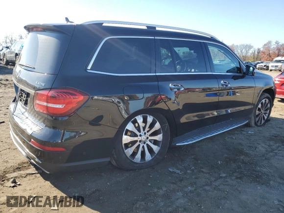2017 Mercedes-Benz GLS 450 with VIN 4JGDF6EE1HA758051, listed as a Copart auction lot 77735103 with 113,748 mi miles and . Bid and sale history available at DreamBid. Image 3.