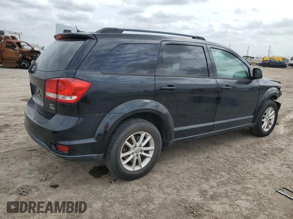 2015 Dodge Journey SXT with VIN 3C4PDCBG9FT690910, listed as a Copart auction lot 48195875 with 110,489 mi miles and Salvage Title. Bid and sale history available at DreamBid. Image 3.