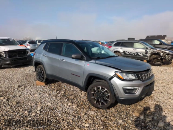 2020 Jeep Compass Trailhawk with VIN 3C4NJDDB1LT195653, listed as a Copart auction lot 82046974 with 119,007 mi miles and Salvage Title. Bid and sale history available at carsss.com. Image 10.