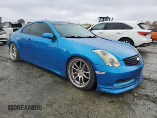 2006 Infiniti G35 Coupe with VIN JNKCV54E56M706849, listed as a Copart auction lot 81933864 with 176,651 mi miles and Clean Title. Bid and sale history available at carsss.com. Image 4.