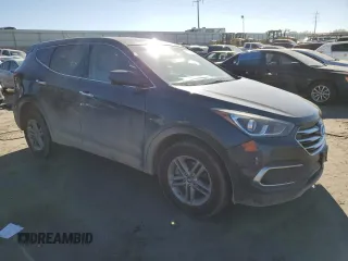 2018 Hyundai Santa Fe 2.4L z VIN 5XYZTDLB5JG568579, wystawiony jako Copart lot #82534794 z przebiegiem 130 032 mil mil oraz Szkoda całkowita • Salvage title. Historia ofert i sprzedaży dostępna na DreamBid. Obrazek 4.