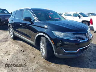 2016 Lincoln MKX Select with VIN 2LMTJ6KR9GBL59252, listed as a IAAI auction lot 41608092 with 144,128 mi miles. Bid and sale history available at carsss.com. Image 1.