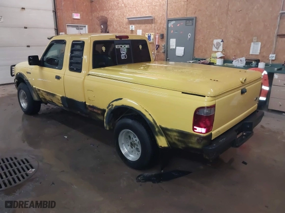 2002 Ford Ranger XL Fleet with VIN 1FTYR44U52PA34166, listed as a IAAI auction lot 41535224 with 162,651 mi miles. Bid and sale history available at carsss.com. Image 3.
