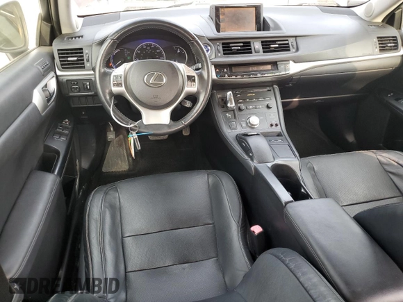 2012 Lexus CT 200h with VIN JTHKD5BH0C2087595, listed as a Copart auction lot 60626595 with 209,197 mi miles and Clean title. Bid and sale history available at DreamBid. Image 8.