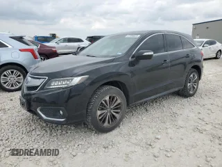 2018 Acura RDX w/Advance Pkg with VIN 5J8TB4H75JL003543, listed as a Copart auction lot 47596625 with 58,723 mi miles and Salvage Title. Bid and sale history available at carsss.com. Image 1.