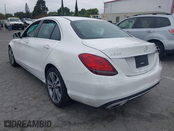 2020 Mercedes-Benz C 300 with VIN WDDWF8DB3LR541486, listed as a IAAI auction lot 42373056 with 107,914 mi miles and . Bid and sale history available at DreamBid. Image 3.
