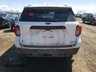 2022 Ford Explorer ST-Line with VIN 1FMSK8KH6NGB60656, listed as a Copart auction lot 50326124 with Not provided miles and Salvage title. Bid and sale history available at DreamBid. Image 6.
