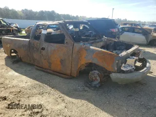 2002 Ford F-150 XL with VIN 1FTRX17232NA09345, listed as a Copart auction lot 49411175 with 0 mi miles and Salvage Title. Bid and sale history available at carsss.com. Image 4.