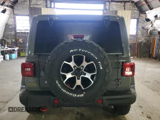 2020 Jeep Wrangler Unlimited Rubicon with VIN 1C4HJXFG2LW251956, listed as a Copart auction lot 54312505 with Not provided miles and Salvage title. Bid and sale history available at DreamBid. Image 6.