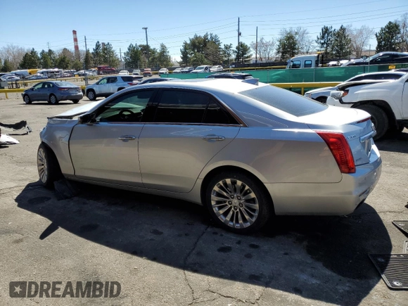 2016 Cadillac CTS Luxury Collection AWD with VIN 1G6AX5SX0G0114276, listed as a Copart auction lot 50558095 with 79,762 mi miles and Salvage Title. Bid and sale history available at DreamBid. Image 2.