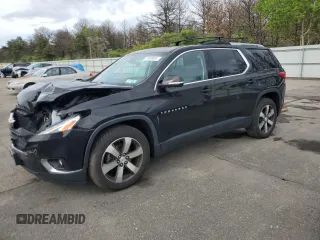 2018 Chevrolet Traverse LT Leather with VIN 1GNEVHKW8JJ275402, listed as a Copart auction lot 55699804 with 99,190 mi miles. Bid and sale history available at carsss.com. Image 1.