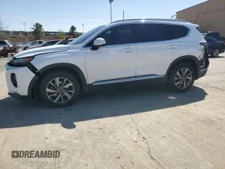 2019 Hyundai Santa Fe SEL z VIN 5NMS33AD0KH033005, wystawiony jako Copart lot #50468105 z przebiegiem 108 095 mil mil oraz Szkoda całkowita • Salvage title. Historia ofert i sprzedaży dostępna na DreamBid. Obrazek 1.