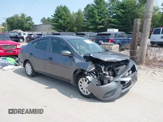 2019 Nissan Versa SV with VIN 3N1CN7AP5KL819887, listed as a IAAI auction lot 40090171 with Not provided miles and . Bid and sale history available at DreamBid. Image 1.