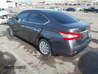 2014 Nissan Sentra S with VIN 3N1AB7AP6EL614857, listed as a IAAI auction lot 41078086 with 86,678 mi miles and . Bid and sale history available at DreamBid. Image 3.