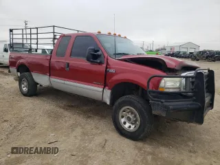 2003 Ford F-350 XL with VIN 1FTSX31F73EA30208, listed as a Copart auction lot 81254054 with 315,917 mi miles and Salvage Title. Bid and sale history available at DreamBid. Image 4.