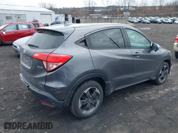 2018 Honda HR-V EX-L Navi with VIN 3CZRU6H7XJM718812, listed as a IAAI auction lot 41875621 with 148,531 mi miles. Bid and sale history available at carsss.com. Image 4.