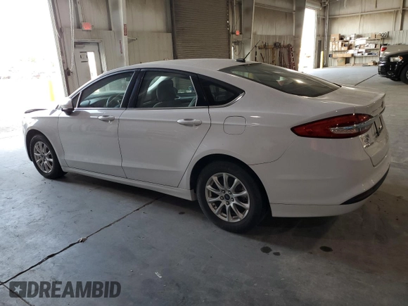 2018 Ford Fusion S with VIN 3FA6P0G77JR231901, listed as a Copart auction lot 44007734 with 162,317 mi miles and Salvage Title. Bid and sale history available at carsss.com. Image 2.