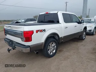 2018 Ford F-150 XL with VIN 1FTFW1E12JFD95796, listed as a IAAI auction lot 41043683 with 59,324 mi miles and . Bid and sale history available at DreamBid. Image 4.