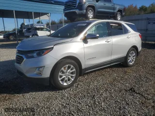 2020 Chevrolet Equinox LT with VIN 2GNAXKEV1L6207824, listed as a Copart auction lot 80436614 with 79,886 mi miles and Salvage Title. Bid and sale history available at carsss.com. Image 1.