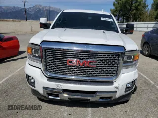2015 GMC Sierra 2500HD available WiFi Denali with VIN 1GT120E80FF659215, listed as a Copart auction lot 48356455 with 134,796 mi miles and Salvage Title. Bid and sale history available at carsss.com. Image 5.