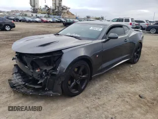 2017 Chevrolet Camaro 2SS with VIN 1G1FG1R73H0176329, listed as a Copart auction lot 73242152 with 23,871 mi miles. Bid and sale history available at carsss.com. Image 2.