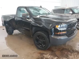 2016 Chevrolet Silverado 1500 Work Truck with VIN 1GCNCNECXGZ428564, listed as a IAAI auction lot 41610184 with 160,983 mi miles. Bid and sale history available at carsss.com. Image 1.