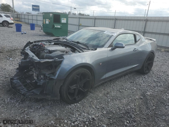 2019 Chevrolet Camaro 1SS with VIN 1G1FF1R71K0124305, listed as a Copart auction lot 44359885 with 80,827 mi miles and Salvage Title. Bid and sale history available at carsss.com. Image 1.