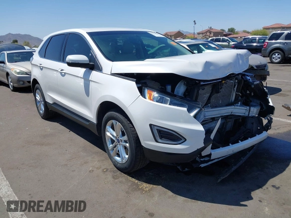 2018 Ford Edge SEL with VIN 2FMPK4J92JBB26496, listed as a IAAI auction lot 41999860 with 49,660 mi miles. Bid and sale history available at carsss.com. Image 1.