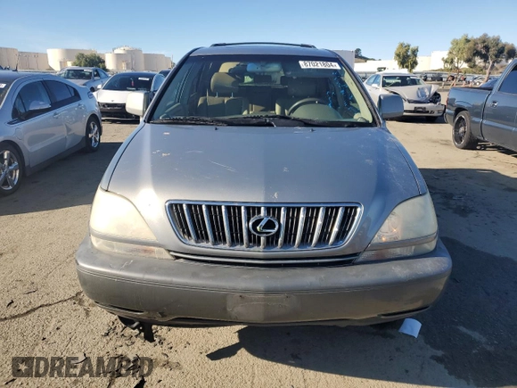 2001 Lexus RX 300 with VIN JTJGF10U910100120, listed as a Copart auction lot 87021804 with 236,824 mi miles and Clean Title. Bid and sale history available at carsss.com. Image 5.