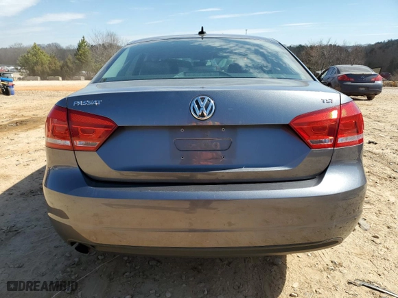 2015 Volkswagen Passat 1.8T Limited Edition with VIN 1VWAT7A30FC094740, listed as a Copart auction lot 46225695 with 120,527 mi miles and Salvage Title. Bid and sale history available at carsss.com. Image 6.