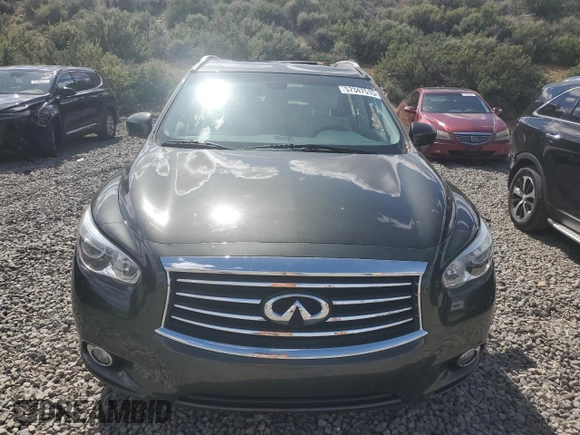 2015 Infiniti QX60 with VIN 5N1AL0MM3FC505087, listed as a Copart auction lot 57347515 with 74,352 mi miles and Salvage title. Bid and sale history available at DreamBid. Image 5.