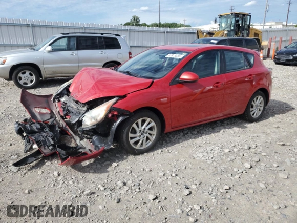 2013 Mazda 3 i Grand Touring with VIN JM1BL1MP8D1725892, listed as a Copart auction lot 62813585 with 198,799 mi miles and Non repairable. Bid and sale history available at DreamBid. Image 1.