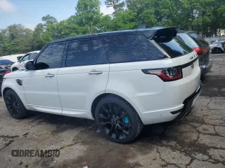 2022 Land Rover Range Rover Sport HST with VIN SALWS2RU4NA229832, listed as a Copart auction lot 55836095 with 47,540 mi miles and Salvage title. Bid and sale history available at DreamBid. Image 2.