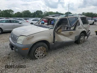 2005 Mercury Mountaineer Convenience z VIN 4M2ZU86W35UJ00044, wystawiony jako Copart lot #57158275 z przebiegiem Nie podano mil oraz Szkoda całkowita • Salvage title. Historia ofert i sprzedaży dostępna na DreamBid. Obrazek 1.