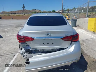 2020 Infiniti Q50 Luxe with VIN JN1EV7AP0LM203949, listed as a IAAI auction lot 42520077 with 57,531 mi miles and . Bid and sale history available at DreamBid. Image 16.