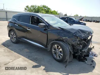 2016 Nissan Murano SL z VIN 5N1AZ2MHXGN129734, wystawiony jako Copart lot #51415795 z przebiegiem 184 290 mil mil oraz Szkody całkowita. Historia ofert i sprzedaży dostępna na DreamBid. Obrazek 4.