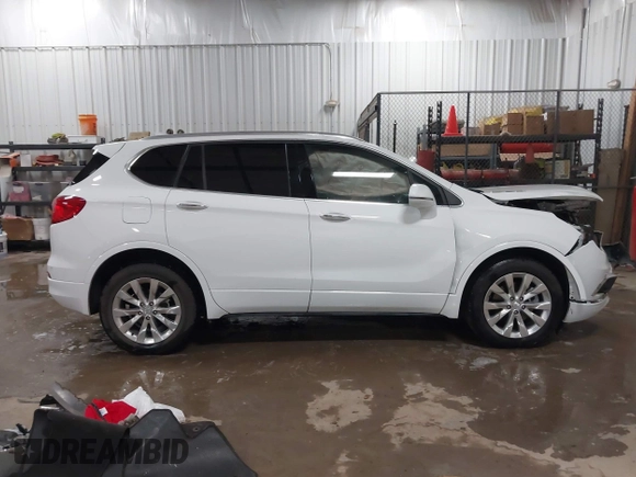 2018 Buick Envision Essence with VIN LRBFX1SA2JD052840, listed as a IAAI auction lot 41560211 with 100,091 mi miles. Bid and sale history available at carsss.com. Image 14.