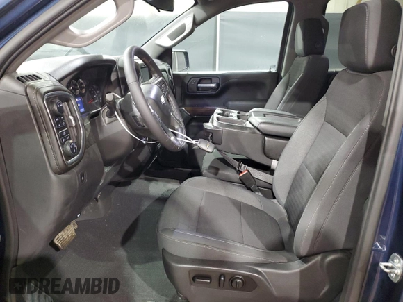 2021 Chevrolet Silverado 1500 LT with VIN 3GCUYDED8MG285934, listed as a Copart auction lot 43913615 with 59,760 mi miles and Clean Title. Bid and sale history available at DreamBid. Image 7.