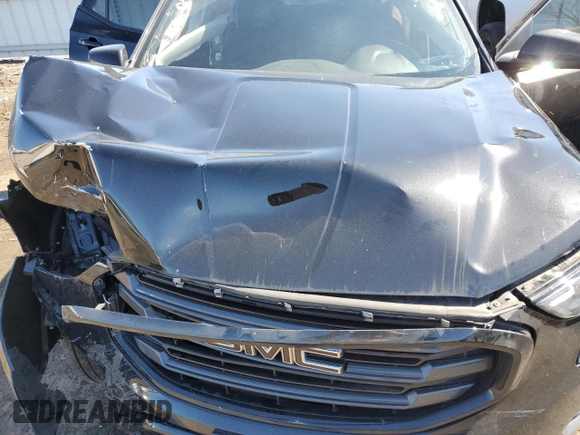 2021 GMC Terrain SLE with VIN 3GKALTEVXML399336, listed as a Copart auction lot 50772205 with Not Provided miles and Salvage Title. Bid and sale history available at carsss.com. Image 12.