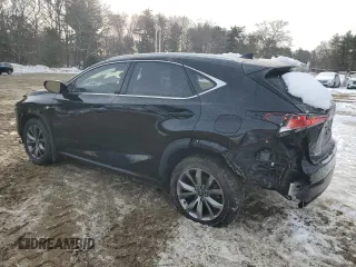 2021 Lexus NX with VIN JTJSARBZ2M2203016, listed as a Copart auction lot 44921035 with 41,580 mi miles and Non Repairable. Bid and sale history available at carsss.com. Image 2.