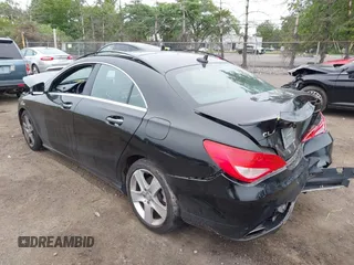 2015 Mercedes-Benz CLA 250 with VIN WDDSJ4GB1FN259134, listed as a IAAI auction lot 42372651 with 114,690 mi miles and . Bid and sale history available at DreamBid. Image 3.