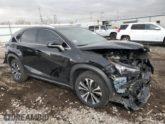 2019 Lexus NX 300 z VIN JTJBARBZXK2187757, wystawiony jako Copart lot #49861905 z przebiegiem 53 319 mil mil oraz Szkoda całkowita • Salvage title. Historia ofert i sprzedaży dostępna na DreamBid. Obrazek 4.