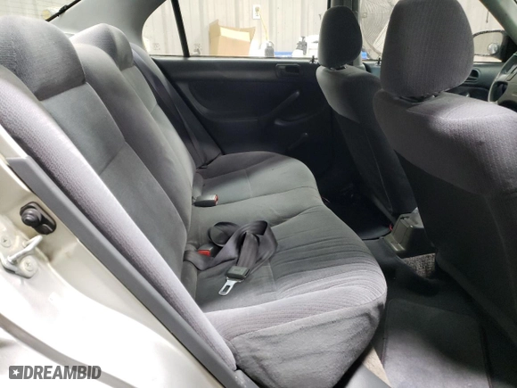 1997 Honda Civic DX with VIN 1HGEJ6624VL021651, listed as a Copart auction lot 86190384 with 135,159 mi miles and Salvage Title. Bid and sale history available at carsss.com. Image 10.
