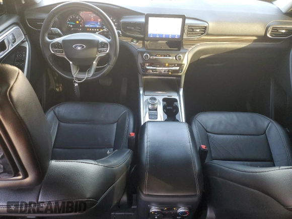 2020 Ford Explorer Limited with VIN 1FMSK7FH7LGD12624, listed as a Copart auction lot 46860335 with 58,071 mi miles and Salvage Title. Bid and sale history available at carsss.com. Image 8.
