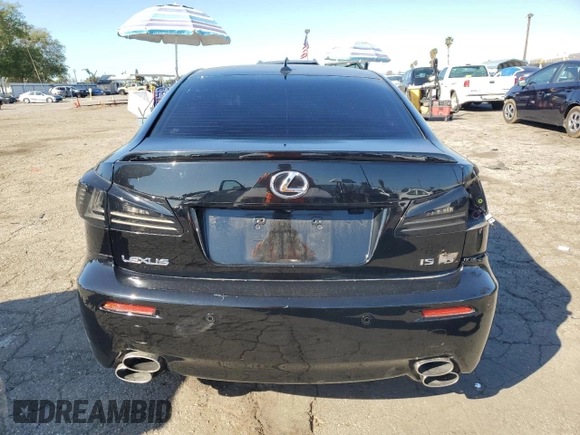 2010 Lexus IS F F with VIN JTHBP5C29A5007272, listed as a Copart auction lot 45178325 with 159,899 mi miles and Salvage Title. Bid and sale history available at DreamBid. Image 6.