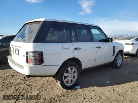 2008 Land Rover Range Rover HSE with VIN SALMF154X8A267890, listed as a Copart auction lot 46231585 with 186,558 mi miles and Clean Title. Bid and sale history available at DreamBid. Image 3.
