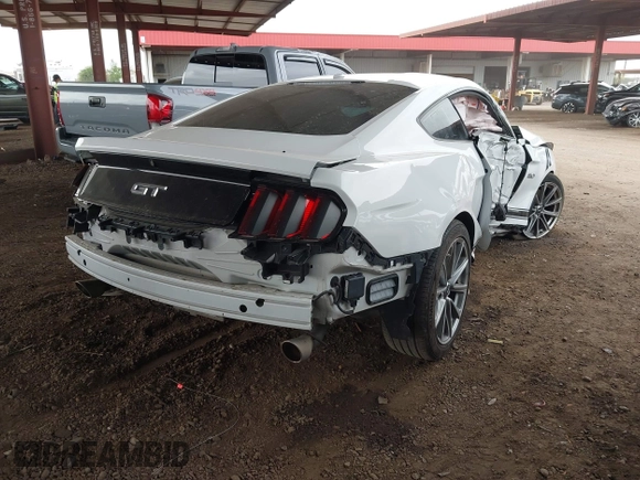 2016 Ford Mustang GT with VIN 1FA6P8CF9G5216047, listed as a IAAI auction lot 41819333 with 108,693 mi miles. Bid and sale history available at carsss.com. Image 4.