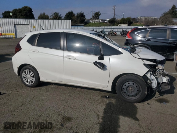 2016 Honda Fit LX with VIN JHMGK5H51GX008405, listed as a Copart auction lot 89374675 with Not Provided miles and Salvage Title. Bid and sale history available at DreamBid. Image 4.